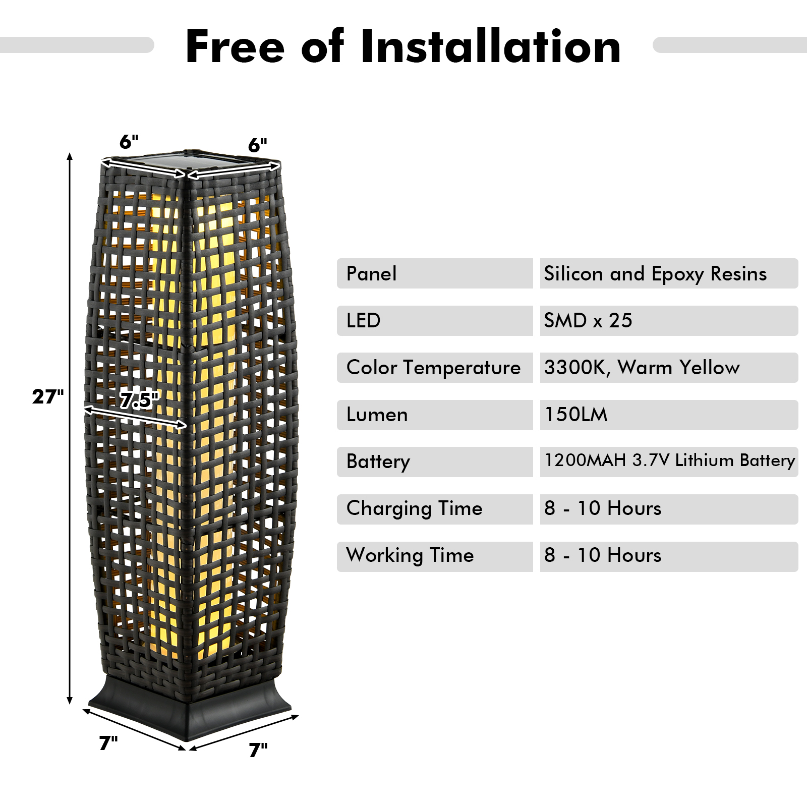Product Dimensions