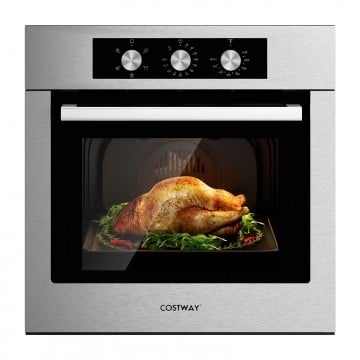 24 Inch Single Wall Oven 2.47Cu.ft with 5 Cooking Modes