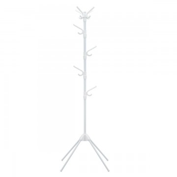 Free Standing Coat Rack with Detachable Hooks and Foldable legs