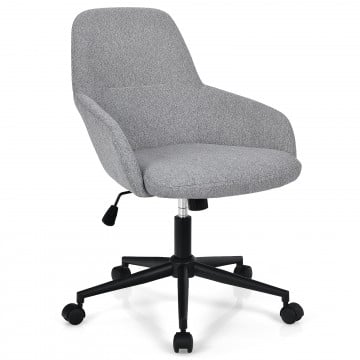 Fabric Home Office Chair with Rocking Backres