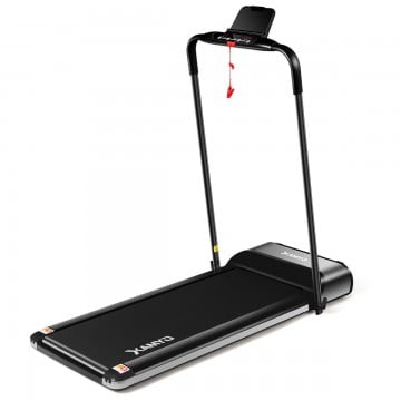 Ultra-thin Electric Folding Motorized Treadmill with LED Monitor Low Noise