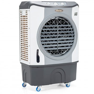 4-in-1 Industrial Evaporative Air Cooler Fan with 12 Gallon Tank and Wheels