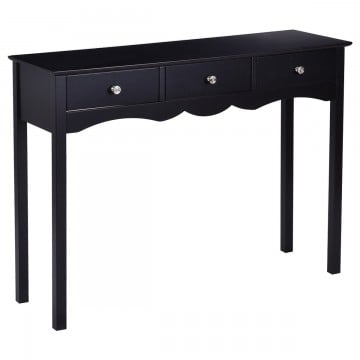 3-Drawers Hall Console Table for Entryway