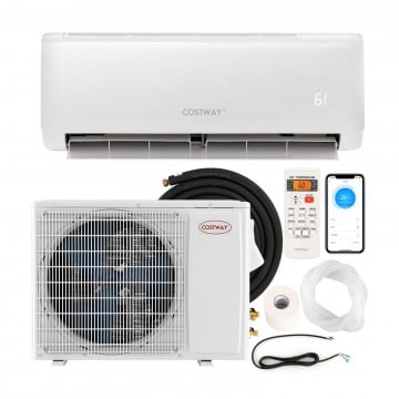Energy Star Certified 24000 BTU 21 SEER2 Ductless Mini Split Air Conditioner and Heater 208-230V Works with Alexa