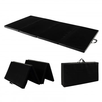 6 x 2 FT Tri-Fold Gym Mat with Handles and Removable Zippered Cover