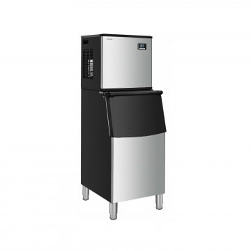 353LBS/24H Split Commercial Ice Maker with 198 LBS Storage Bin