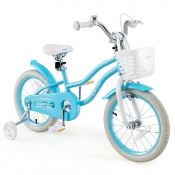 14/16/18 Inch Kids Bike with Dual Brakes and Adjustable Seat