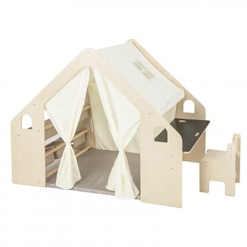 (57" Width) Playhouse and Table Set