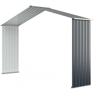 Outdoor Storage Shed Extension Kit for 11.2 Feet Shed