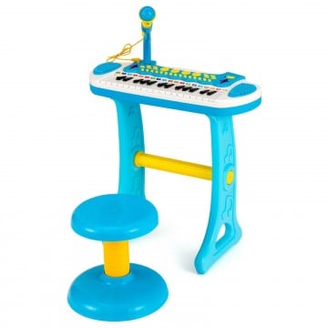31-Key Kids Piano Keyboard Toy with Microphone and Multiple Sounds for Age 3+