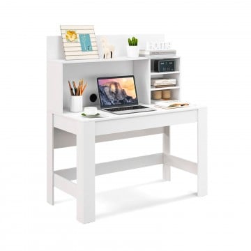 48 Inch Writing Computer Desk with Anti-Tipping Kits and Cable Management Hole