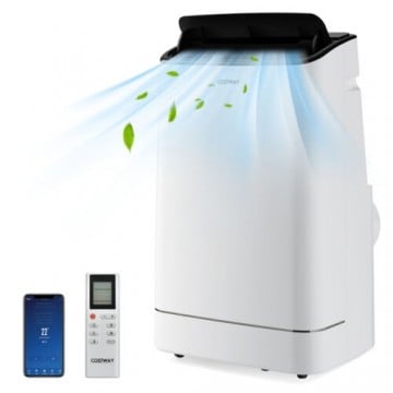 15000 BTU Portable Air Conditioner with Heat and Auto Swing