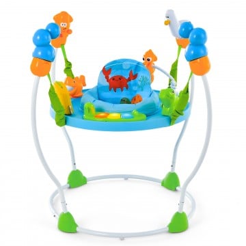Underwater World Themed Baby Bouncer with Developmental Toys