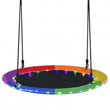 40 Inches Saucer Tree Swing for Kids and Adults