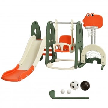 6-in-1 Playset with Ball Games