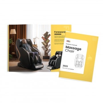 Massage Chair Monthly & Brochure w/ Exclusive Free Gifts, Coupons, Practical Health Tips, Calendar, Media Group