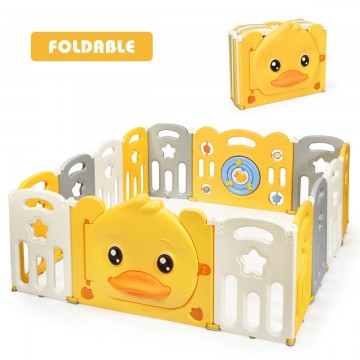 14-Panel Foldable Baby with Sound
