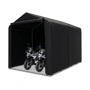 7 x 5.2FT Storage Shelter Outdoor Bike Tent with Waterproof Cover and Zipper Door