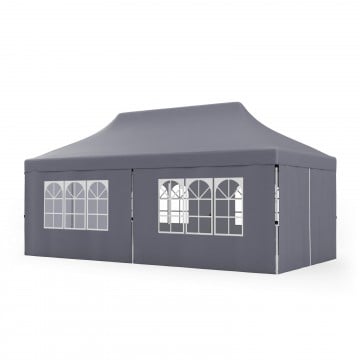 10 x 20 Feet Pop up Canopy with 6 Sidewalls Windows and Carrying Bag