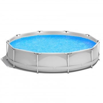 Round Above Ground Swimming Pool With Pool Cover
