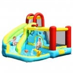 6-in-1 Inflatable Bounce House without Blower