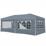 10 x 20 Feet Canopy with 6 Sidewalls, Adjustable Height: 8.2/8.5/8.8 ft