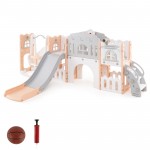 All-in-one! Swing & Slide Set for Toddlers