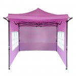 with 3 Sidewalls and Awning