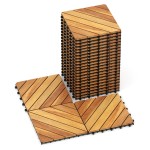 Golden Teak - Diagonal 24 Pieces
