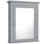 [Adjustable] Single-door Mirrored Cabinet