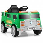 12V Garbage Truck with Trash Bin