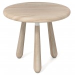 18 Inch Outdoor Wood Side Table