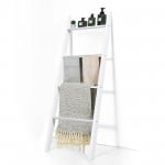4-Tier Leaning Ladder Shelf