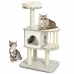 46 Inch Wooden Cat Activity Tree