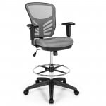 With Adjustable Footrest