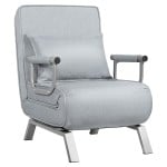 Linen Fabric/6-Positon Adjustable Backrest