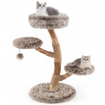 Cat Tree Solid Pear Wood