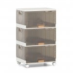 3/4/5/6-Cube Stackable Storage Bins