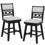 Elegant Hollow Chain Pattern Backrest