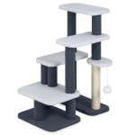 2-in-1 Cat Stairs Cat Tree Tower
