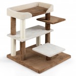 2-in-1 Cat Tree Tower Pet Steps