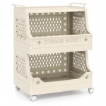 (4-Size) Multi-shelf Laundry Basket