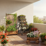 3-Piece Decorative Garden Ensemble