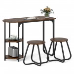 3 Pieces Dining Table Set