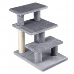 3-Tier Cat Stairs 19 Inch Plush Steps