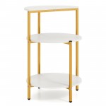 3-Tier Round End Table