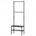 3-in-1 Hall Tree Freestanding Entryway Bench