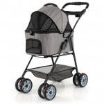 with Bottom Basket / Detachable & Foldable / Back Pocket / Cup Hodlers