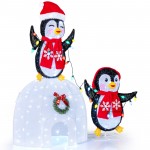 Fabric-Covered Penguin Igloo