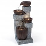 (Brown) 4-Tier Bowls